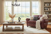 Image of Parker Manhattan Style 2 Cushion Leather Loveseat