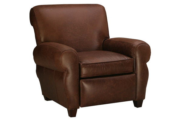 Parker "Ready To Ship" Leather Recliner (Photo For Style Only)