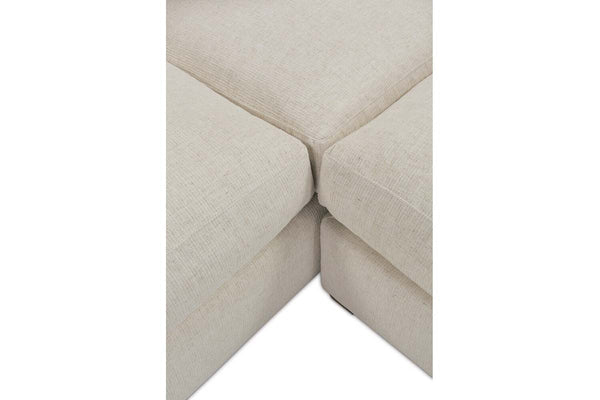 Paulette "Quick Ship" Two Piece Pillow Back Sectional (As Configured)