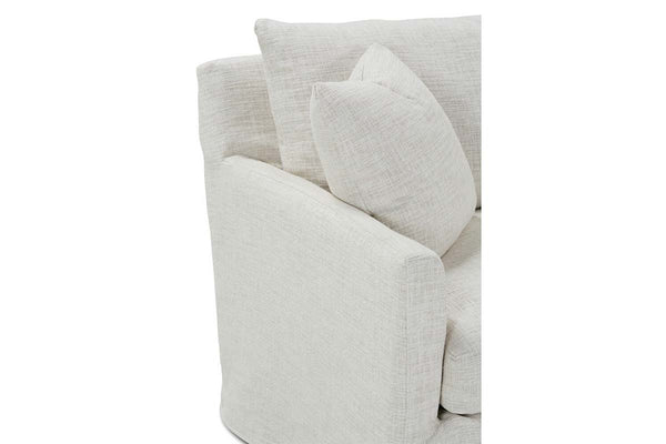 Paulette 89 Inch "Quick Ship" Slipcovered Sofa