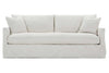Image of Paulette 89 Inch "Quick Ship" Slipcovered Sofa