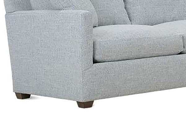 Paulette Track Arm Fabric Sectional Sofa