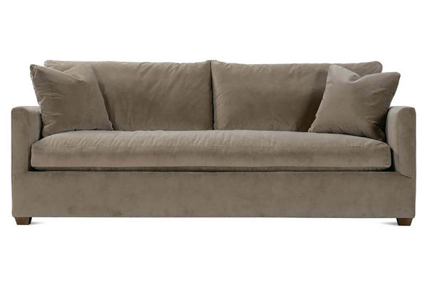 Paulette 89 Inch "Quick Ship" Fabric Upholstered Sofa