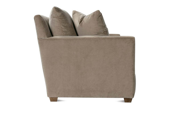 Paulette 89 Inch "Quick Ship" Fabric Upholstered Sofa