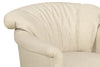 Image of Petra Fabric "Hybrid" Waterfall Pillow Back Barrel Chair With Power Footrest