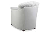 Image of Petra Fabric "Hybrid" Waterfall Pillow Back Barrel Chair With Power Footrest