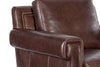 Image of Phillip Transitional Leather Club Chair