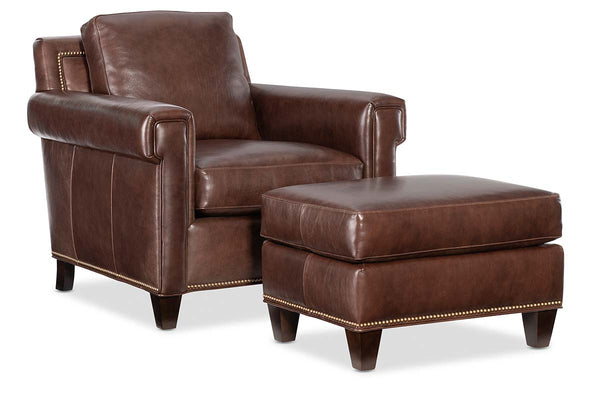 Phillip Transitional Leather 8-Way Hand Tied Furniture Collection