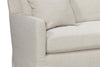 Image of Phoebe Pebble 85 Inch Slipcovered "Quick Ship" Track Arm Sofa
