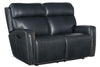 Image of Piers Denim "Quick Ship" ZERO GRAVITY Wall Hugger Reclining Leather Living Room Furniture Collection