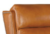 Image of Piers Honey Leather "Quick Ship" Wall Hugger Power Recliner