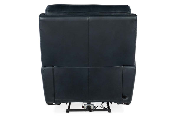 Piers Denim Leather "Quick Ship" Power Wall Hugger Recliner
