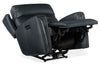 Image of Piers Denim Leather "Quick Ship" Power Wall Hugger Recliner