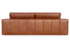Image of Preston 98 Inch Two Cushion Wide Track Arm Leather Sofa