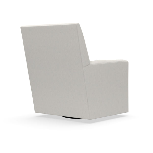 Blaine Contemporary SWIVEL/GLIDER Fabric Accent Chair