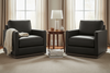 Image of Radcliffe Modern Leather Track Arm Sofa Collection