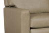 Image of Redmond Small Scale Leather Track Arm Pillow Back Recliner