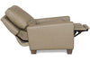 Image of Redmond Small Scale Leather Track Arm Pillow Back Recliner