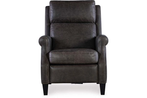 Renny Lead Dual Power "Quick Ship" Leather Transitional Recliner