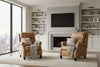 Renny "Ready To Ship" POWER Leather Recliner (As Shown)