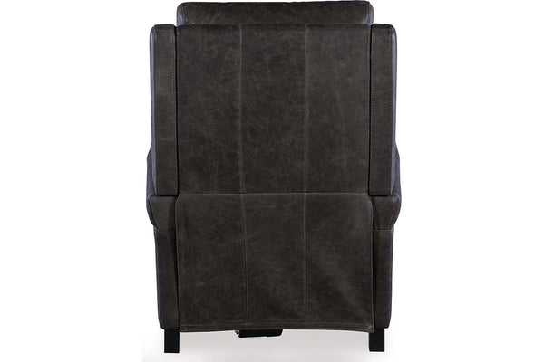 Renny Lead Dual Power "Quick Ship" Leather Transitional Recliner