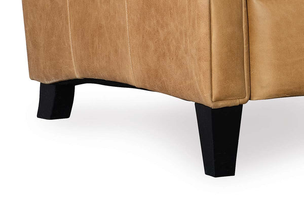 Renny Coin Dual Power "Quick Ship" Leather Transitional Recliner