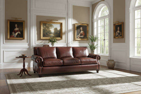Richardson Grand Scale Leather Sleeper Sofa Collection
