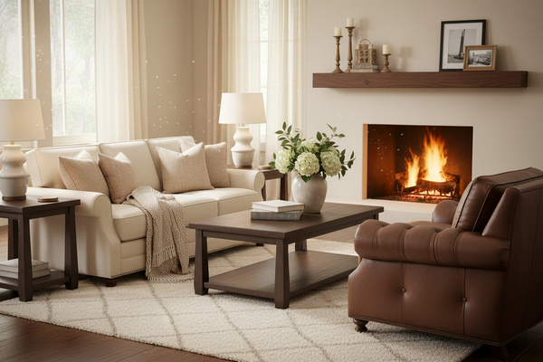 Richardson Grand Scale Leather Sleeper Sofa Collection