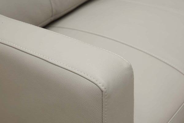 Rowen 77 Inch Leather Contemporary Queen Sleeper Sofa