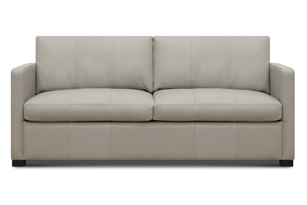 Rowen 77 Inch Leather Contemporary Queen Sleeper Sofa