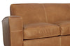 Image of Russell 82 Inch Classic Club Style Tight Back Sofa