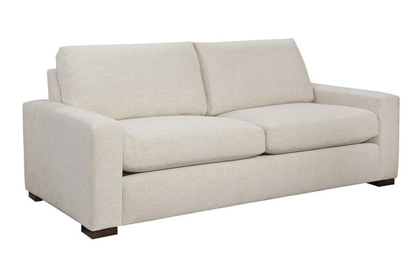 Sadie 84 Inch "Quick Ship" Deep Seat Studio Size Fabric Sofa