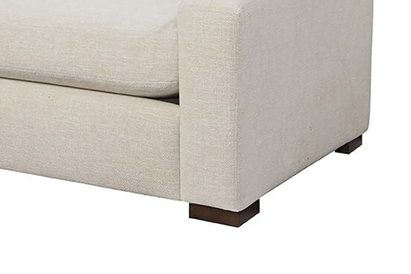 Sadie 84 Inch "Quick Ship" Deep Seat Studio Size Fabric Sofa