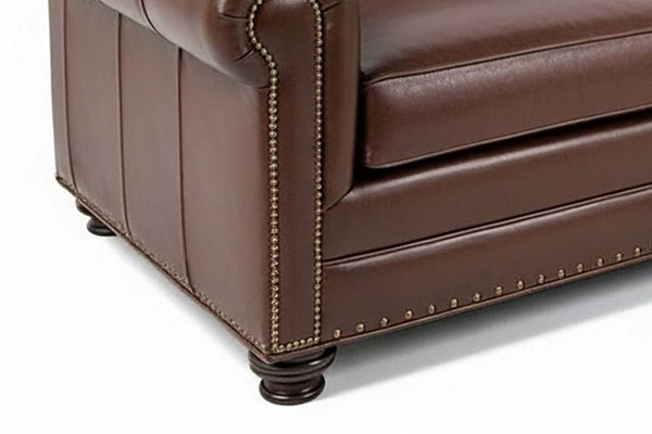 Salerno 105 Inch Vintage Tufted Back Sofa