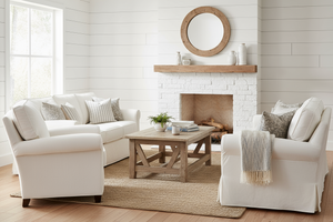 Samantha Traditional Fabric Upholstered Accent Armchair