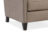 Image of Samuel "Quick Ship" Transitional Leather Livingroom Chair