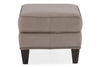 Image of Samuel "Quick Ship" Transitional Leather Ottoman