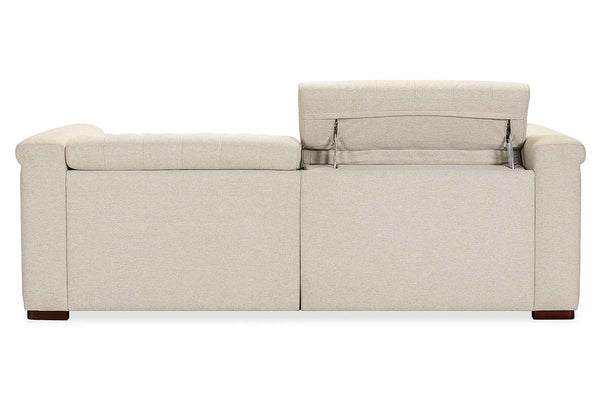 Savion Beach 89 Inch "Quick Ship" Reclining Chesterfield Sofa