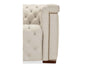 Image of Savion Beach "Quick Ship" Chesterfield Tufted Fabric Recliner (As Shown)