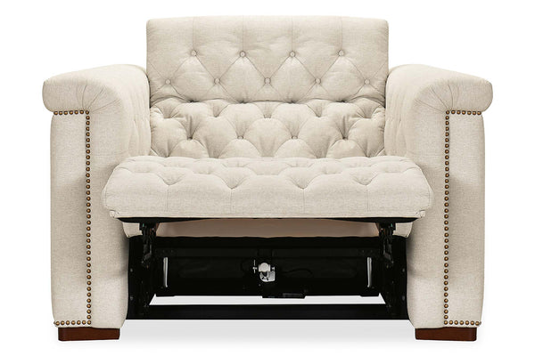 Savion Beach "Quick Ship" Reclining Chesterfield Chair