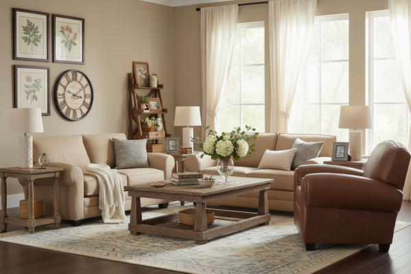 Sebastian Leather Cigar Style Distressed Club Chair