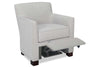 Image of Shay Petite Tight Back Fabric "Hybrid" Chair With Power Footrest