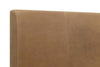 Image of Sienna Queen & King Contemporary Leather Platform Panel Bed