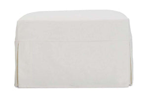 Missy "Designer Style" Slipcovered Ottoman Footstool