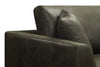Image of Simon 90 Inch Modern European Leather Two Cushion Track Arm Sofa