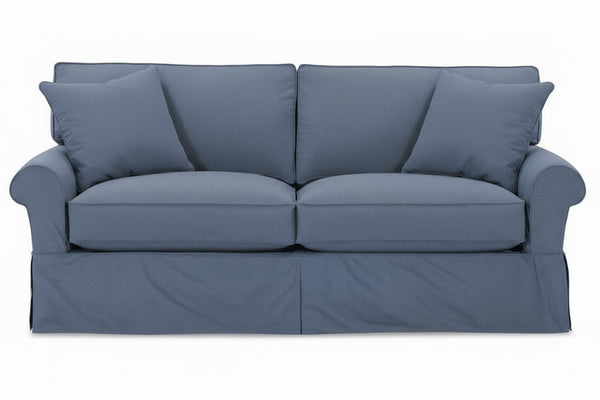 Bethany Slipcovered Loveseat "Ready To Ship" (Photo For Style Only)