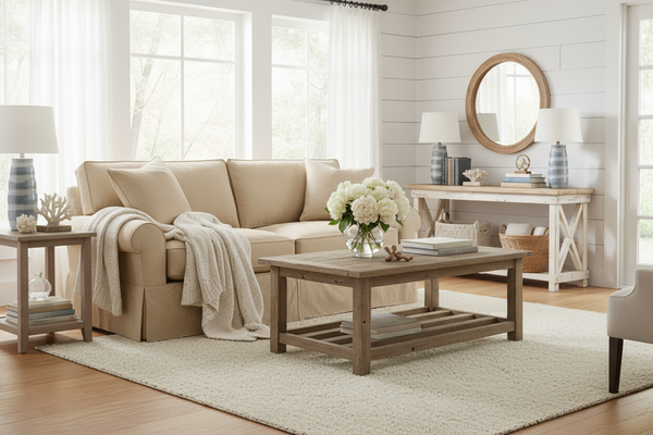 Bethany 78 Inch Apartment Size Slipcovered Two Seat Sofa