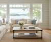 Image of Bethany 76 Inch "Ready To Ship" Slipcovered Light Brown Full Sleeper Sofa (Photo For Style Only)