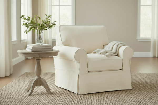 Christine Rolled Arm Slipcovered Collection