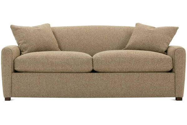 Sloane 83 Inch Two Cushion Fabric Art Deco Sofa